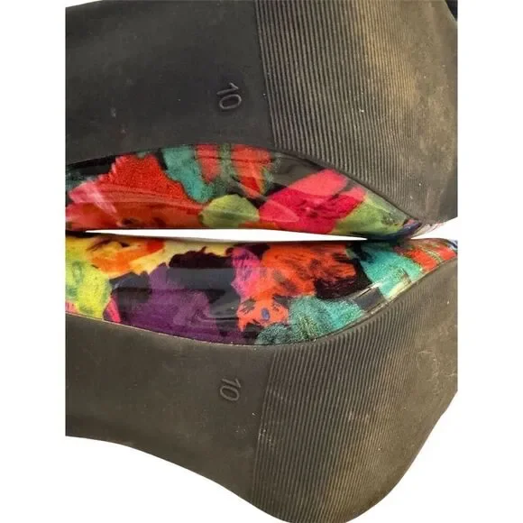 Candie's Women's Multicolor Gladiator Lace-up Stiletto Heels Size 10 - Picture 14 of 14